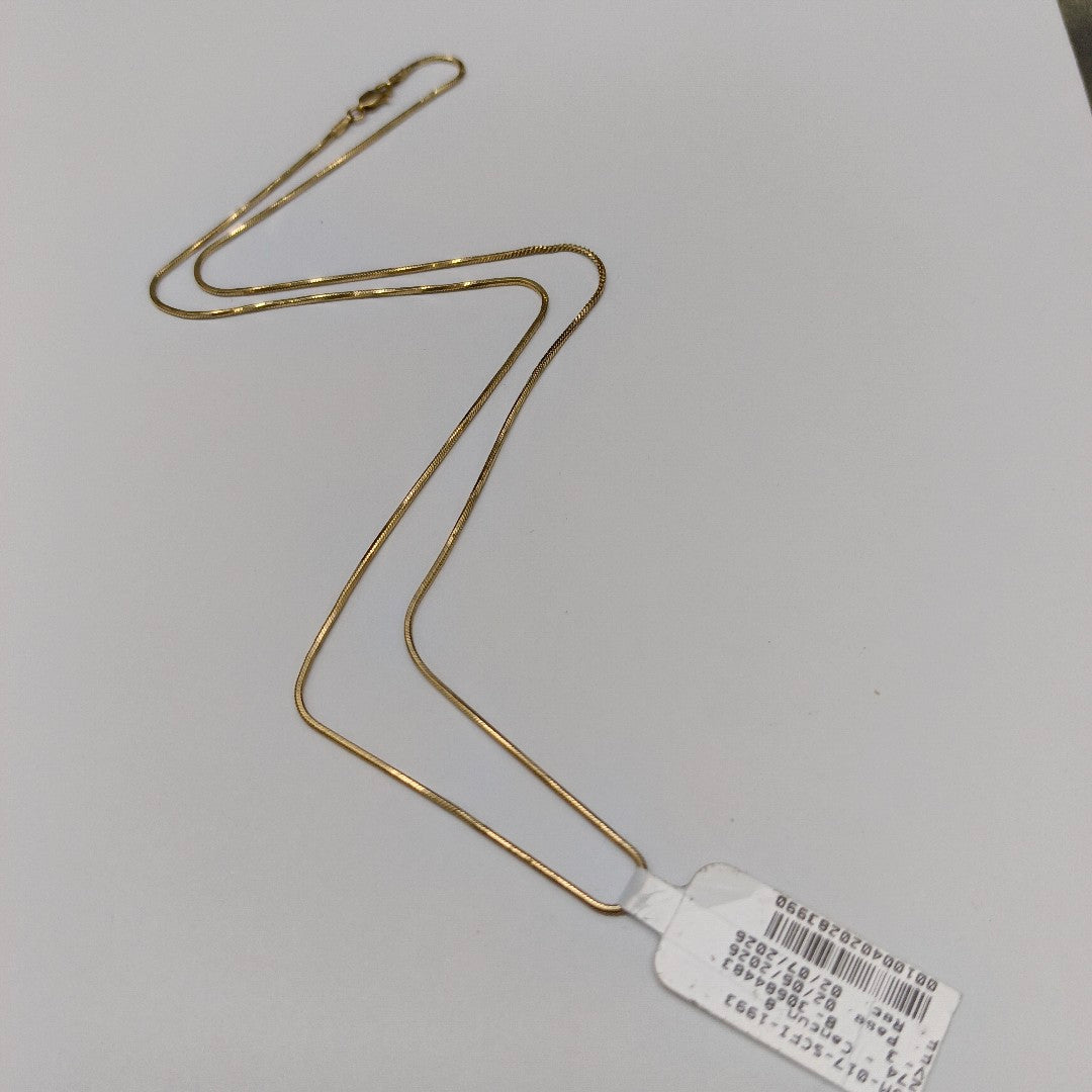 CADENA ORO 10 K 4.2 GRMS (SEMINUEVO)
