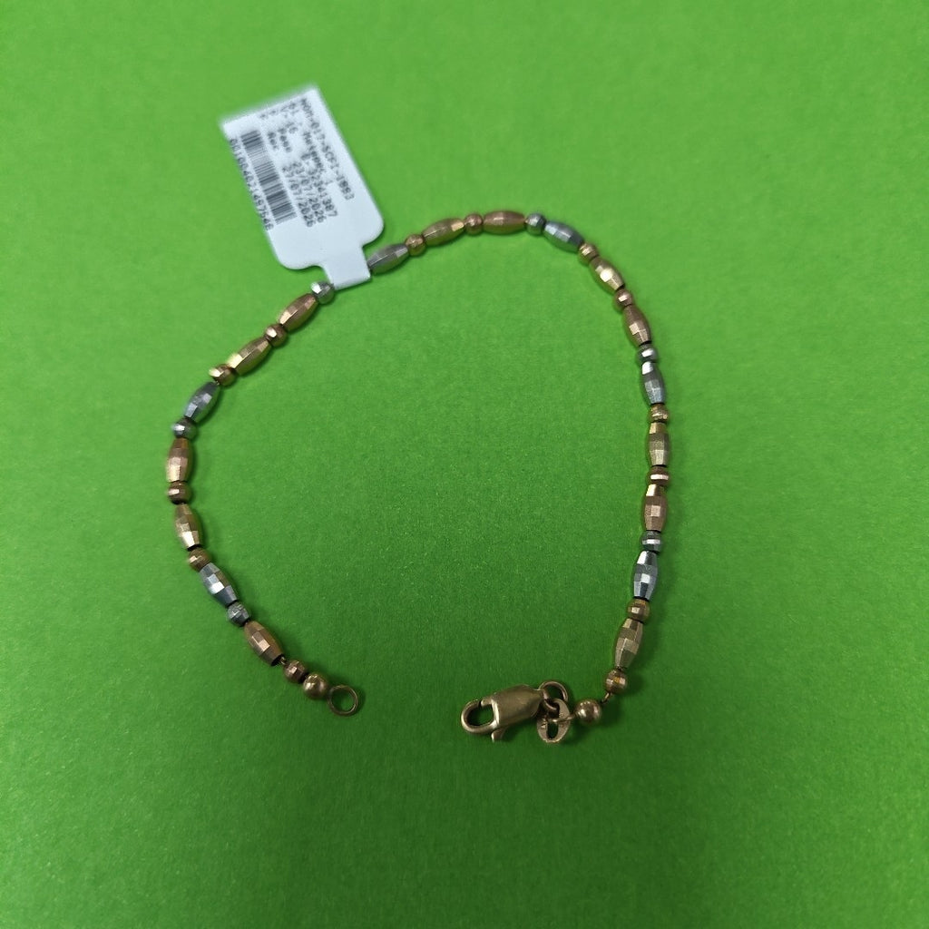 PULSERA RIGIDA ORO 14 K 4,60 GRMS (SEMINUEVO)