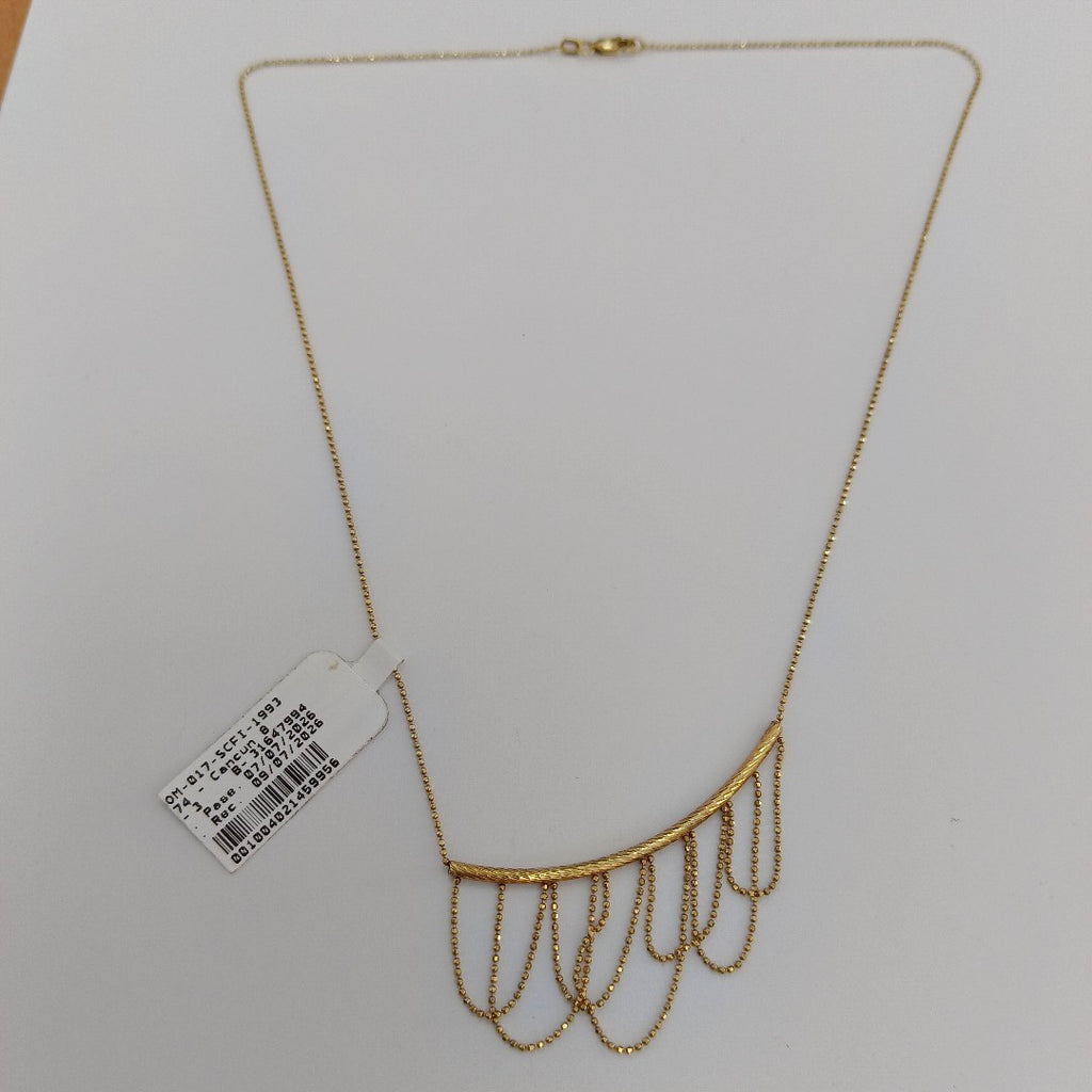 COLLAR ORO 14 K 3,80 GRMS (SEMINUEVO)