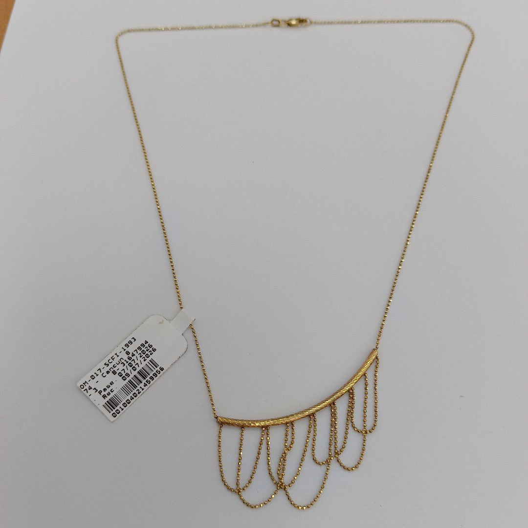 COLLAR ORO 14 K 3,80 GRMS (SEMINUEVO)