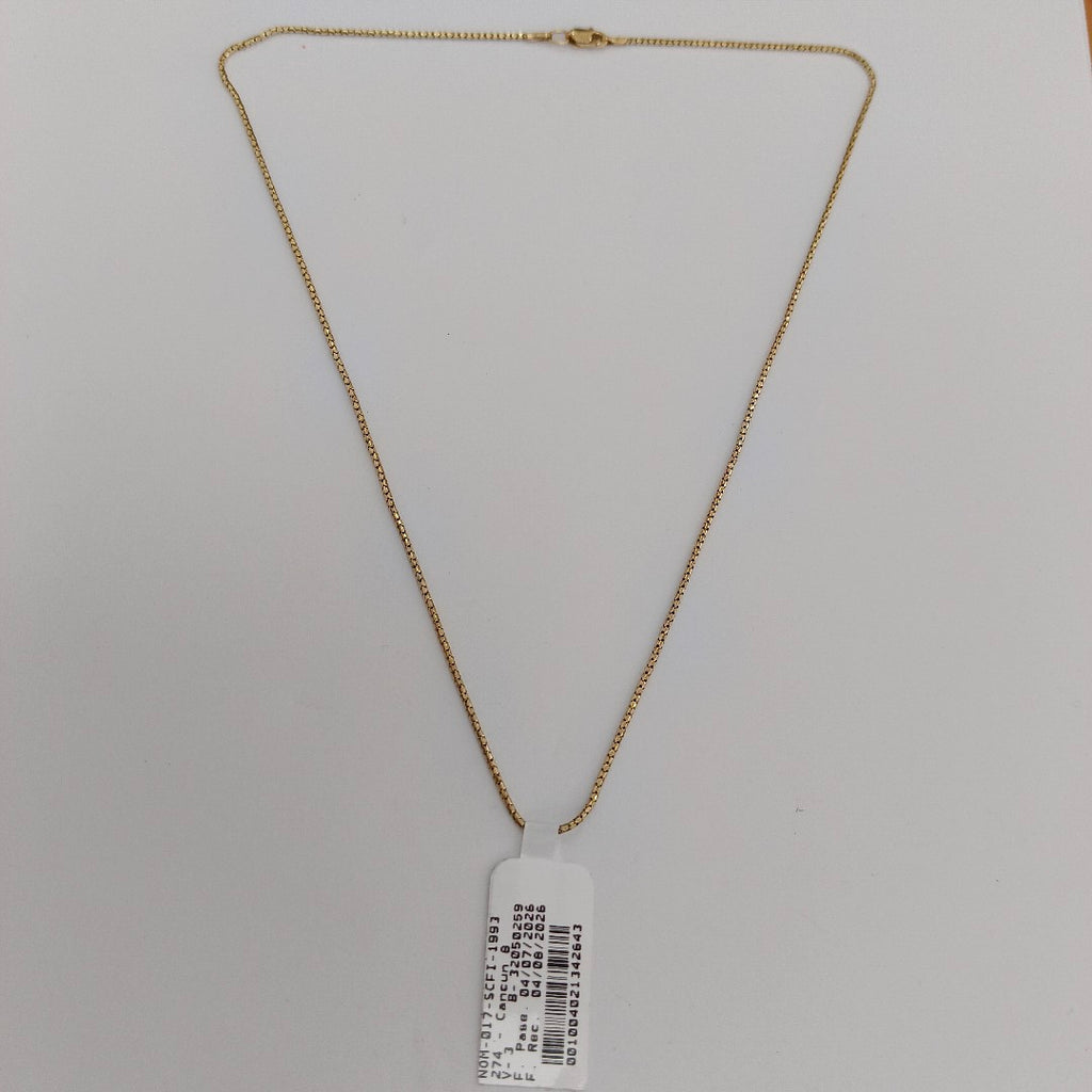 CADENA ORO 14 K 2.5 GRMS (SEMINUEVO)