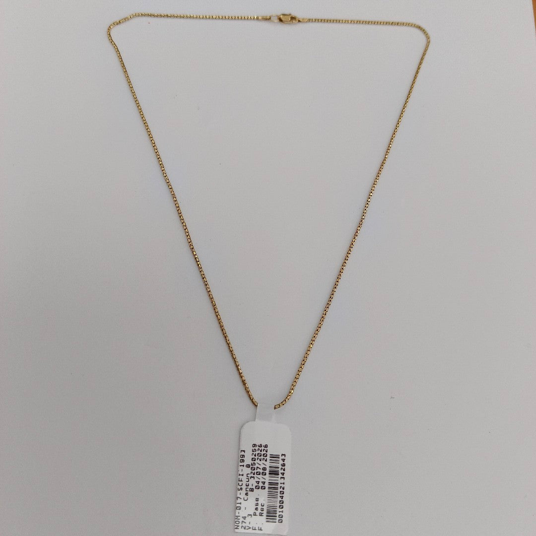 CADENA ORO 14 K 2.5 GRMS (SEMINUEVO)