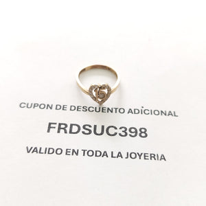 ANILLO ORO 10 K 1,40 GRMS (SEMINUEVO)