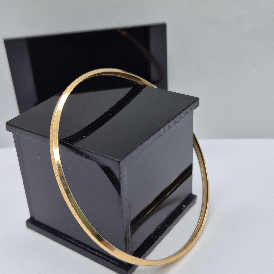 PULSERA RIGIDA ORO 18 K 5.3 GRMS (SEMINUEVO)