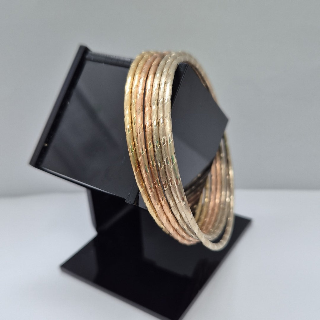 SEMANARIO DE PULSERAS ORO,RODIADO 14 K 25,10 GRMS (SEMINUEVO)