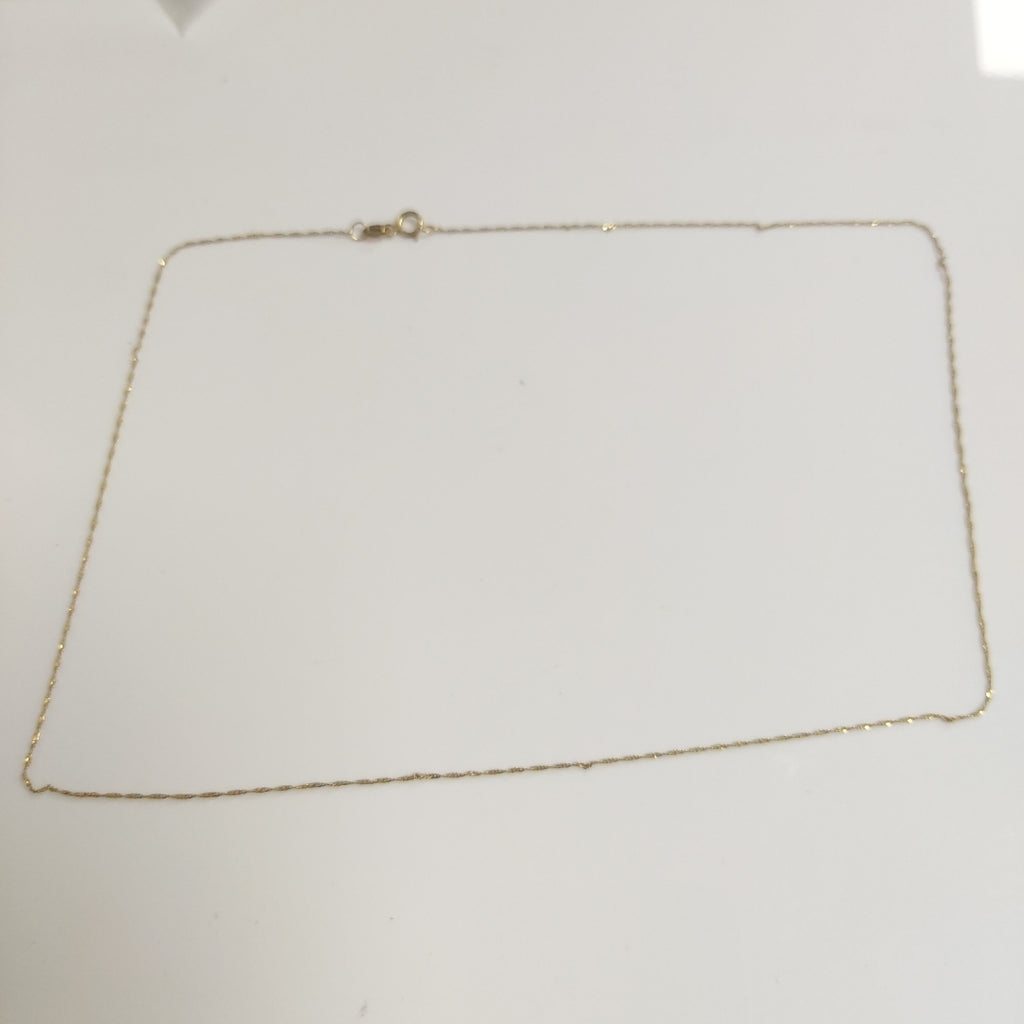 CADENA ORO 10 K 0,70 GRMS (SEMINUEVO)