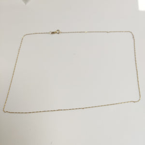 CADENA ORO 10 K 0,70 GRMS (SEMINUEVO)