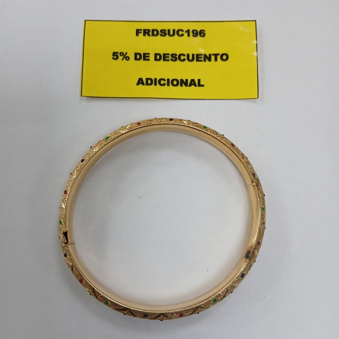 BRAZALETE ORO 14 K 11.6 GRMS (SEMINUEVO)