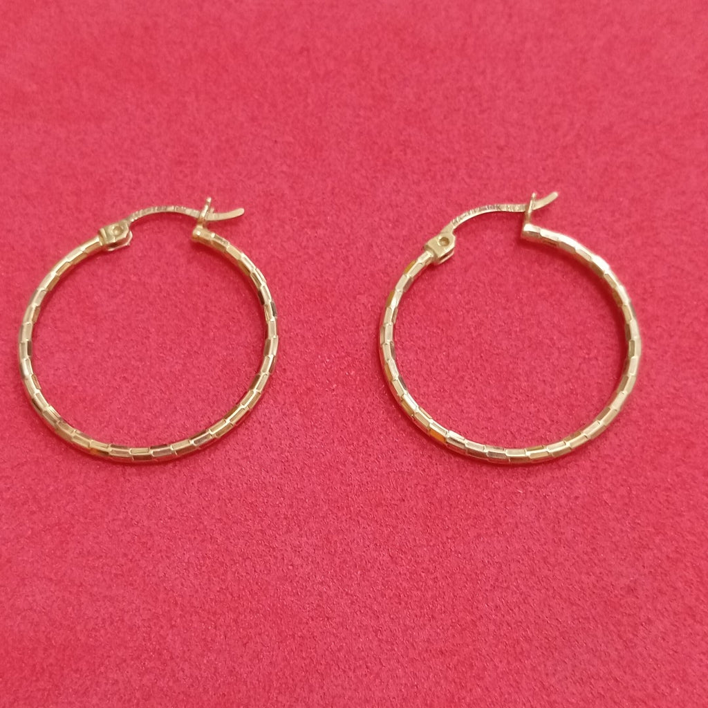 ARRACADAS PAR ORO 10 K 1.5 GRMS (SEMINUEVO)