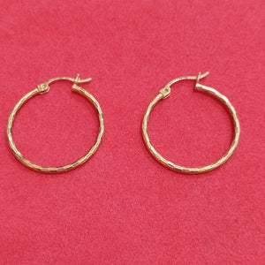 ARRACADAS PAR ORO 10 K 1.5 GRMS (SEMINUEVO)