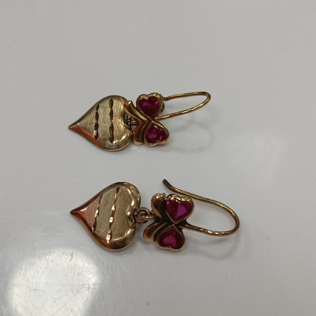 ARETES PAR ORO 10 K 1.8 GRMS (SEMINUEVO)