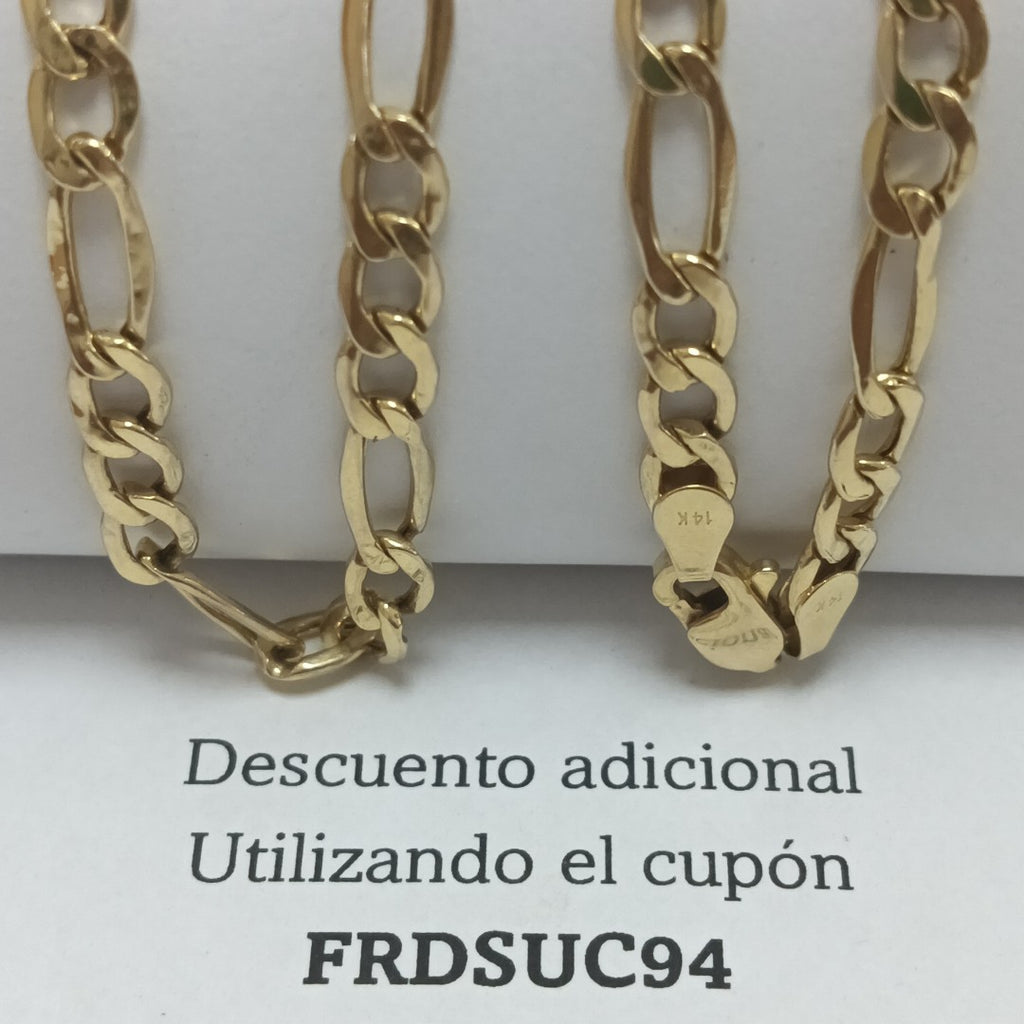 CADENA ORO 14 K 6 GRMS (SEMINUEVO)
