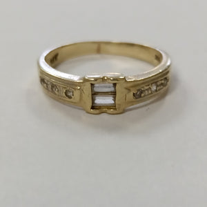 ANILLO ORO 14 K 2,20 GRMS (SEMINUEVO)