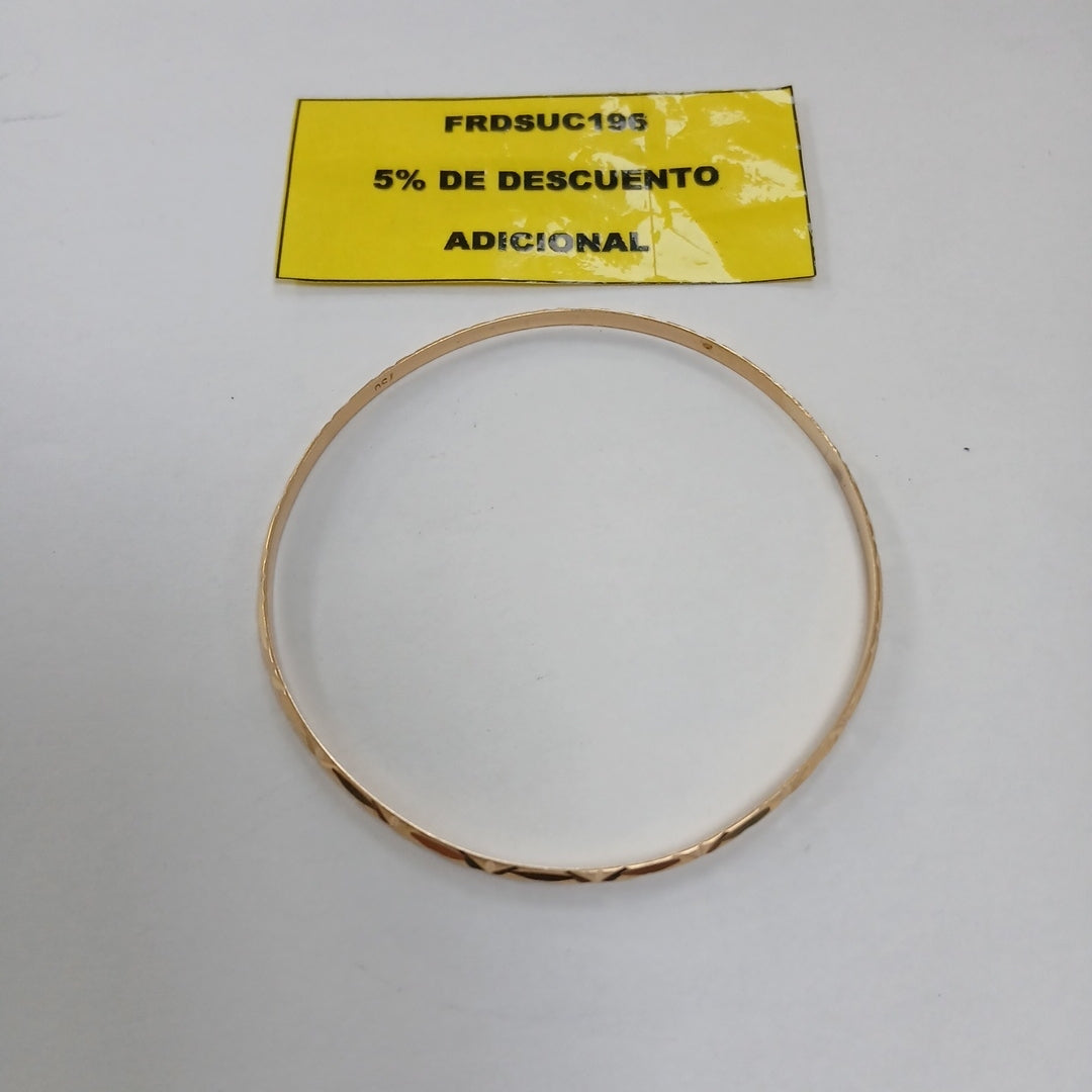 BRAZALETE ORO 18 K 5.1 GRMS (SEMINUEVO)