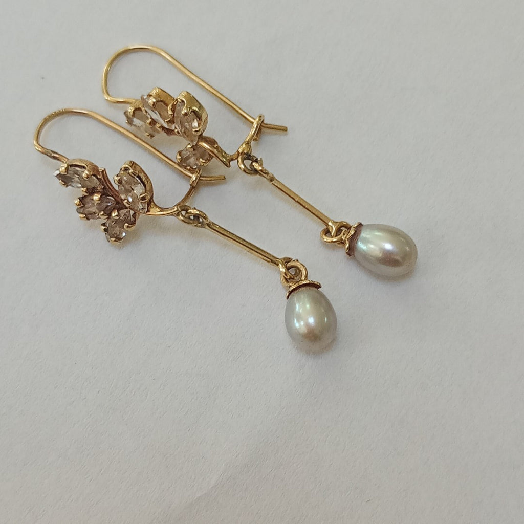 ARETES PAR ORO 10 K 2.8 GRMS (SEMINUEVO)