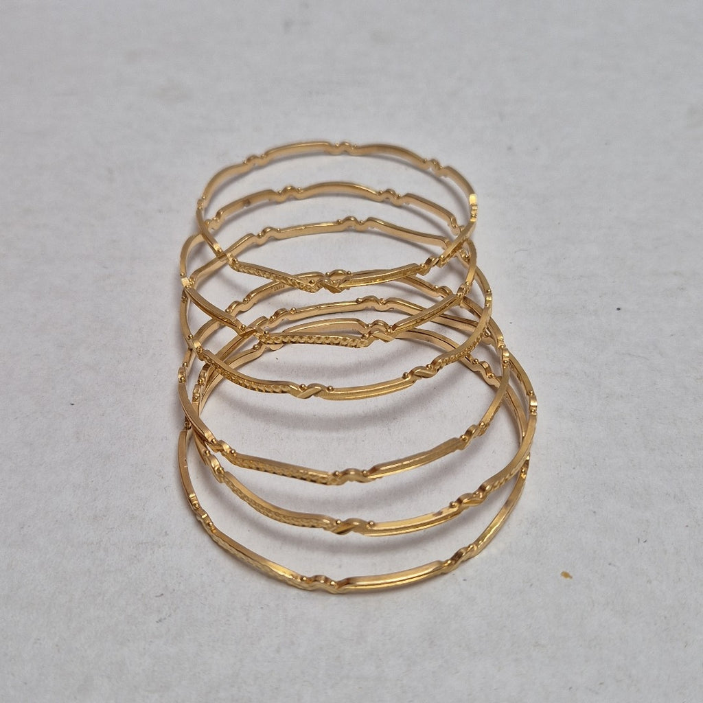 PULSERA RIGIDA, SEMANARIO DE PULSERAS ORO 18 K 58.3 GRMS (SEMINUEVO)
