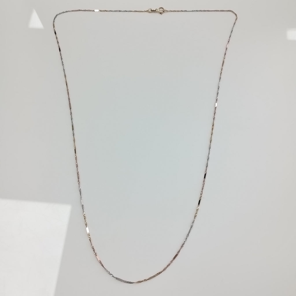 CADENA ORO, RODIADO 10 K 0.9 GRMS (SEMINUEVO)