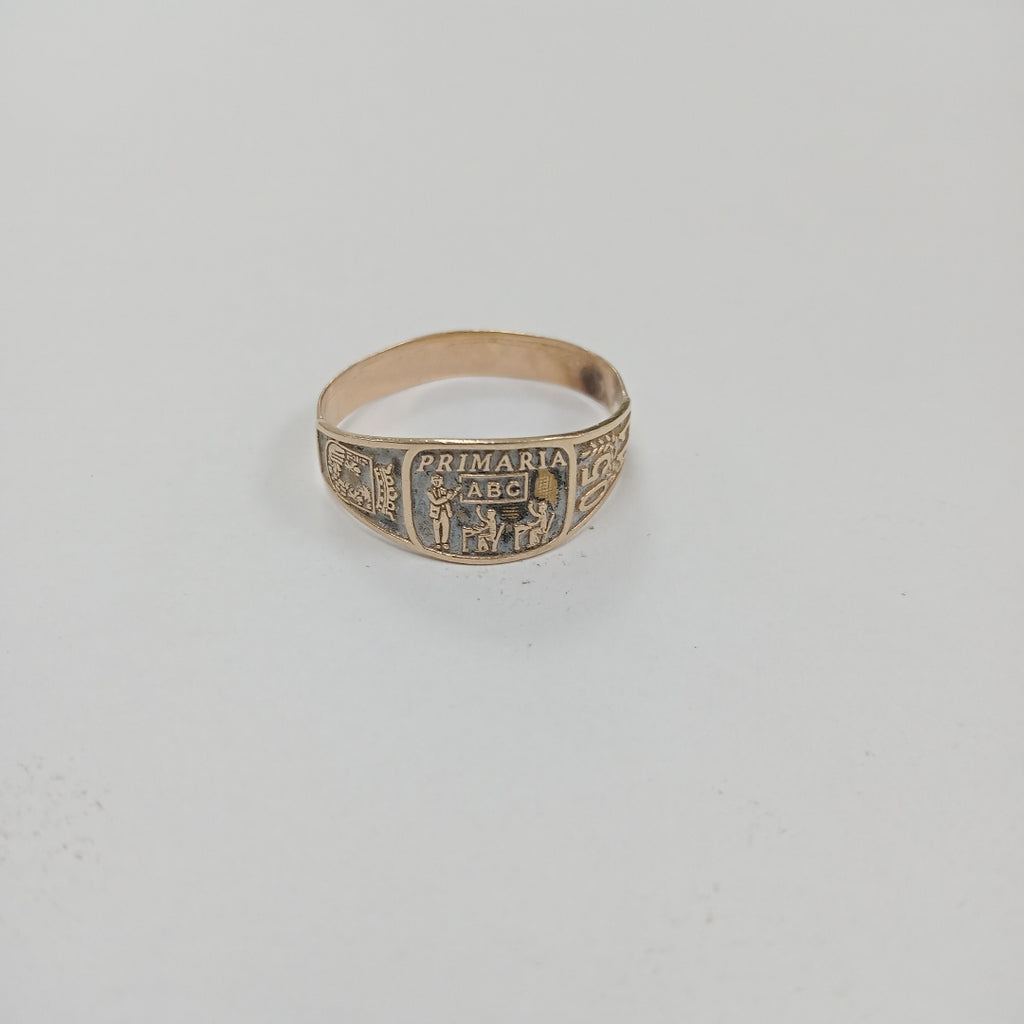 ANILLO DE GRADUACIÓN ORO 8 K 1,20 GRMS (SEMINUEVO)