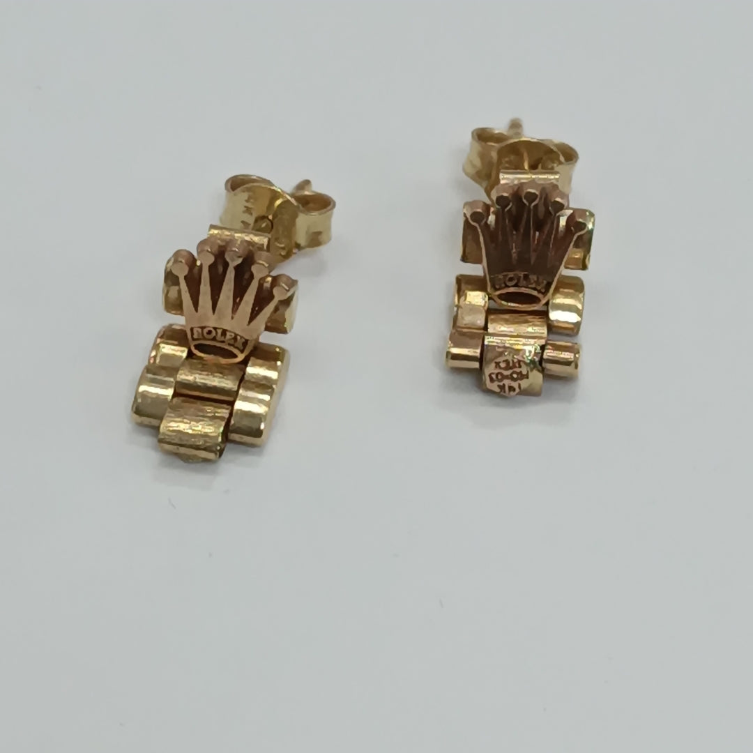 ARETES PAR ORO 14 K 2 GRMS (SEMINUEVO)