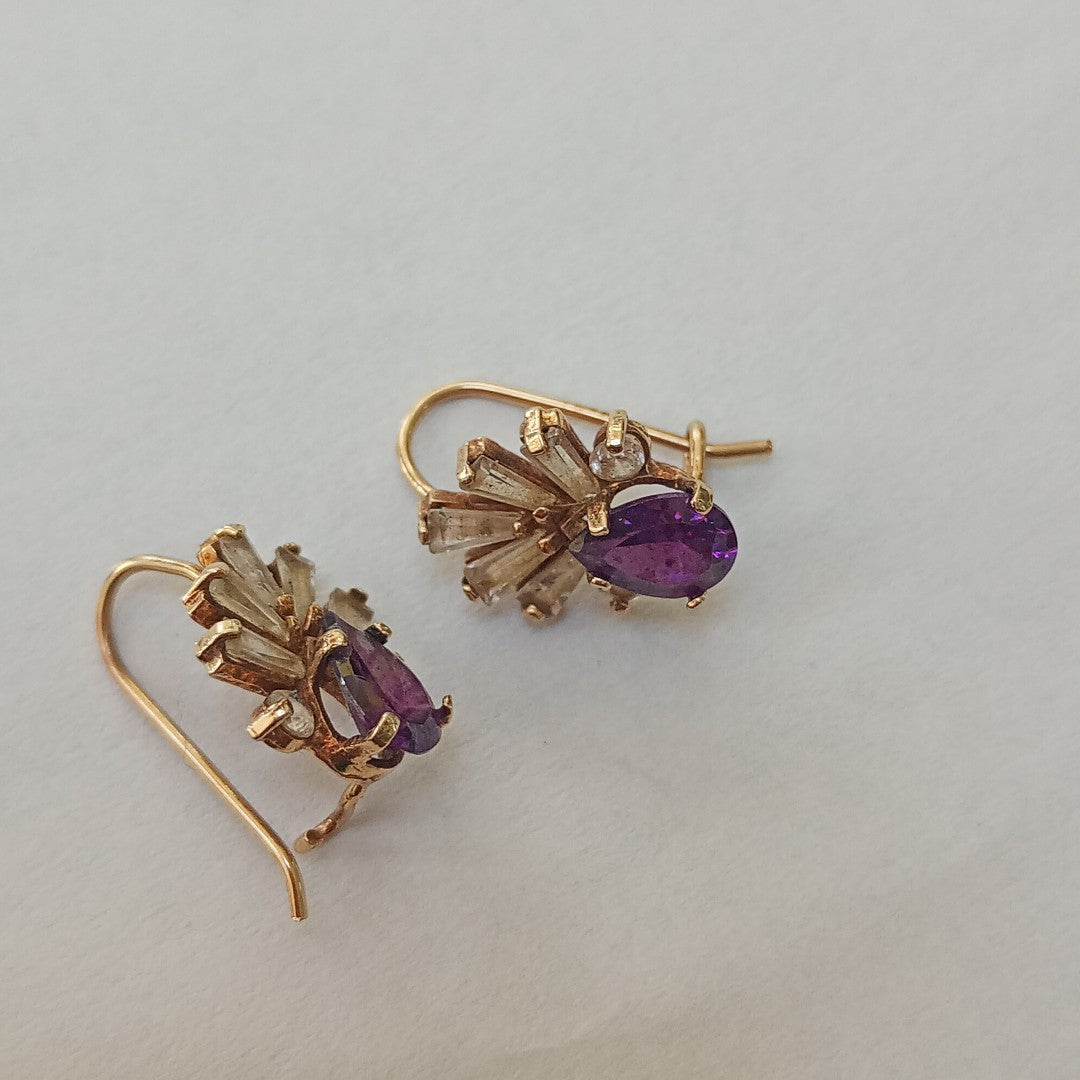 ARETES PAR ORO 10 K 2.3 GRMS (SEMINUEVO)