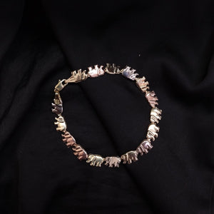 PULSERA ORO, ORO COMBINADO 10 K 5.2 GRMS (SEMINUEVO)