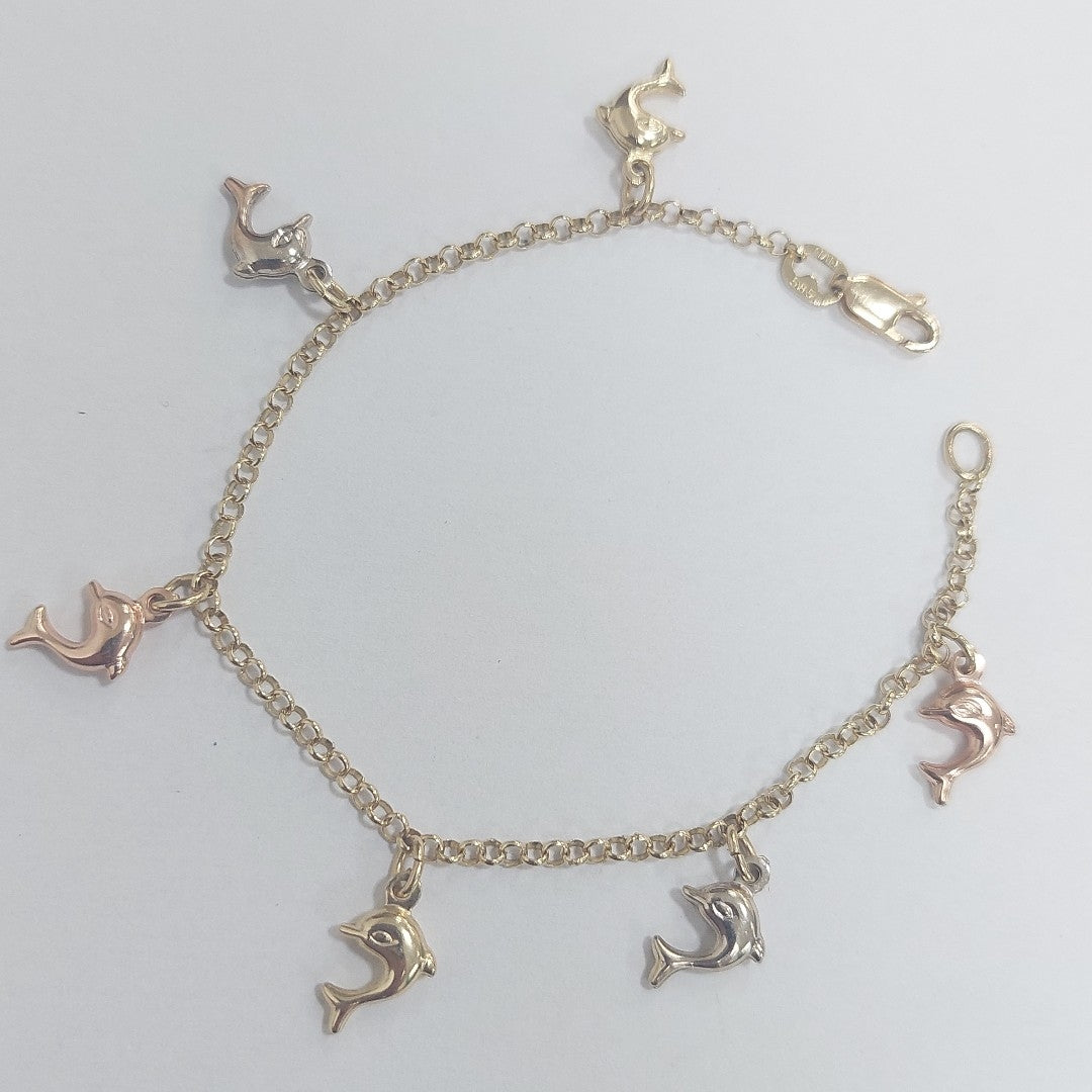 PULSERA ORO 14 K 4,50 GRMS (SEMINUEVO)