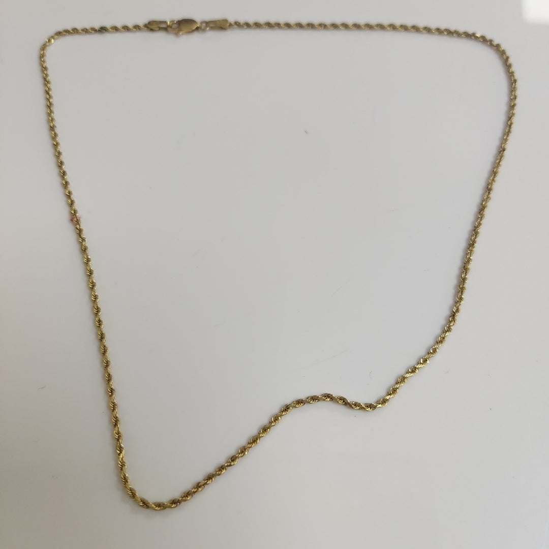 CADENA ORO 14 K 3,10 GRMS (SEMINUEVO)