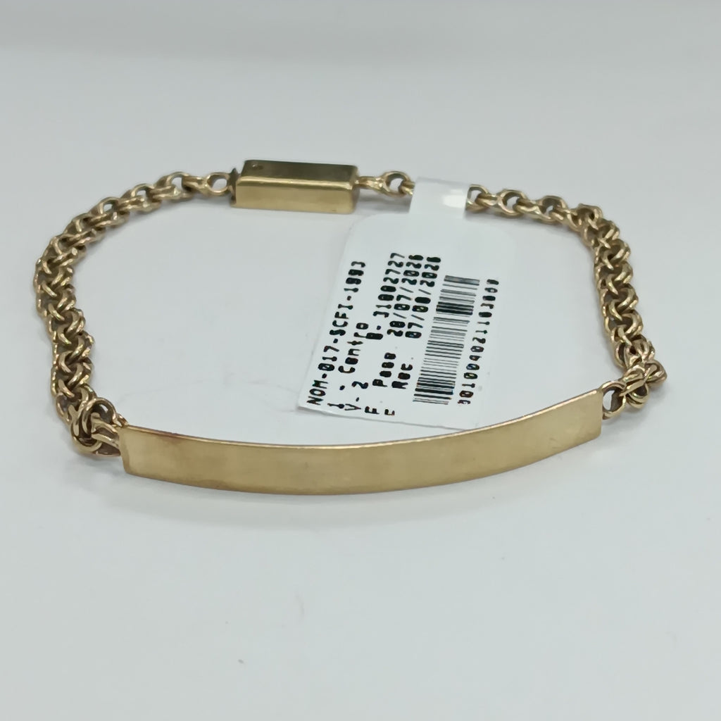 ESCLAVA ORO 10 K 4.8 GRMS (SEMINUEVO)
