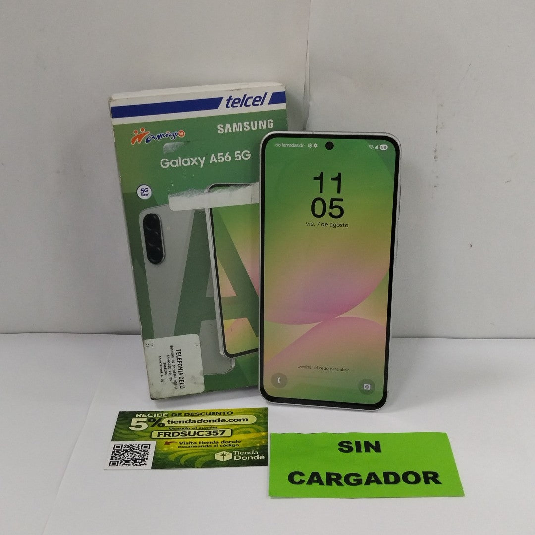 CELULAR SAMSUNG GALAXY A56 SM-A566E (2025) 256 GB 8 GB RAM (SEMINUEVO)