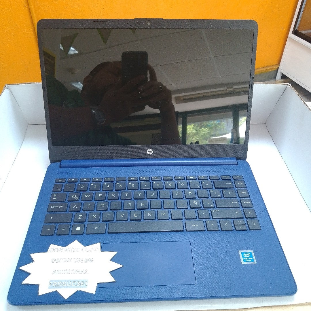 LAPTOP HP 14-DQ0508LA (2023) 256 GB SSD 8 GB RAM (SEMINUEVO)