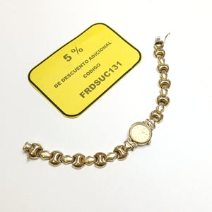 RELOJ CAJA Y PULSO ORO ORO 10 K 17,60 GRMS (SEMINUEVO)