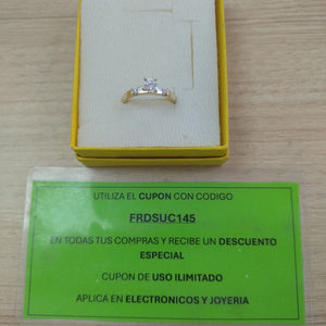 SOLITARIO ORO 14 K 3.3 GRMS (SEMINUEVO)