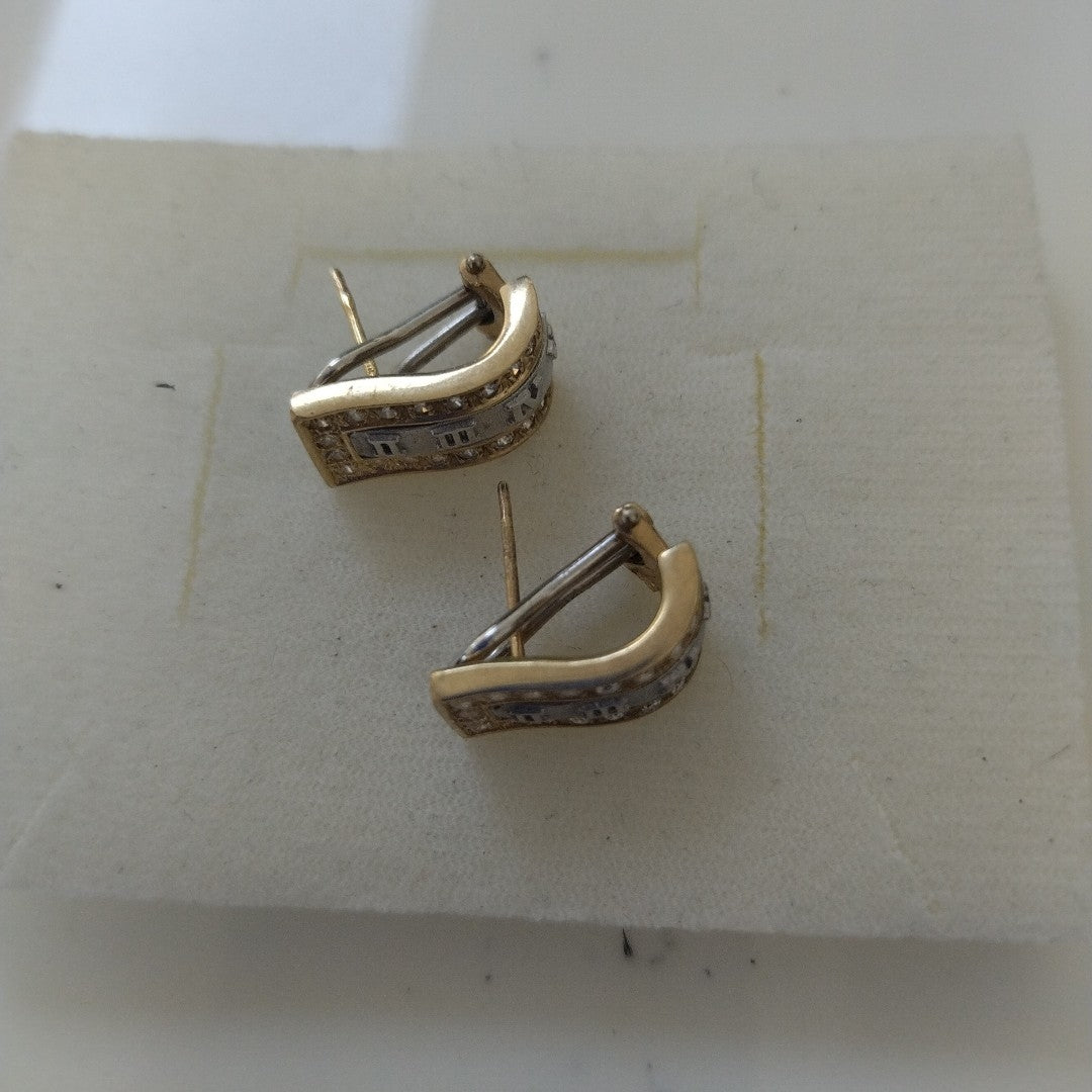 ARETES PAR ORO 10 K 6.8 GRMS (SEMINUEVO)