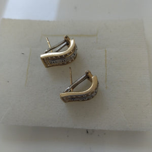 ARETES PAR ORO 10 K 6.8 GRMS (SEMINUEVO)