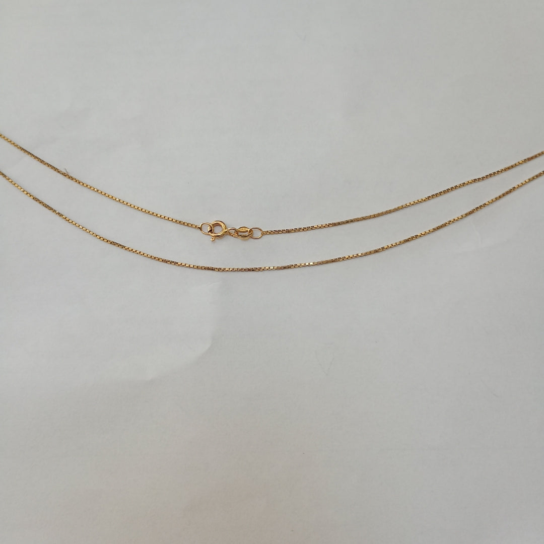 CADENA ORO 14 K 1,90 GRMS (SEMINUEVO)