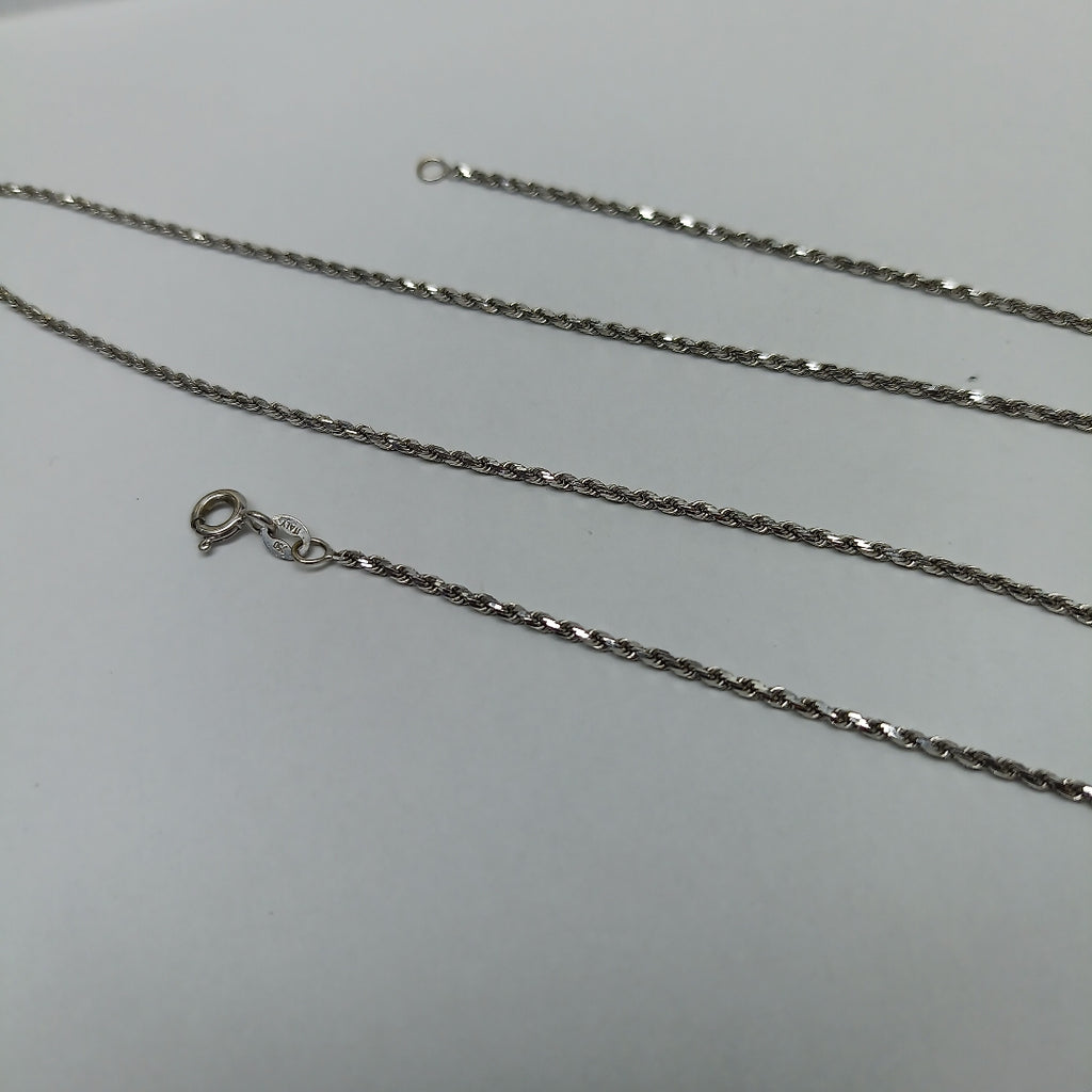 CADENA ORO BLANCO 16K 4,80 GRMS (SEMINUEVO)