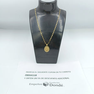 CADENA ORO 10 K 6.8 GRMS (SEMINUEVO)