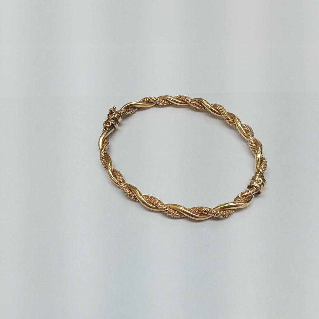 PULSERA RIGIDA ORO 10 K 5.7 GRMS (SEMINUEVO)