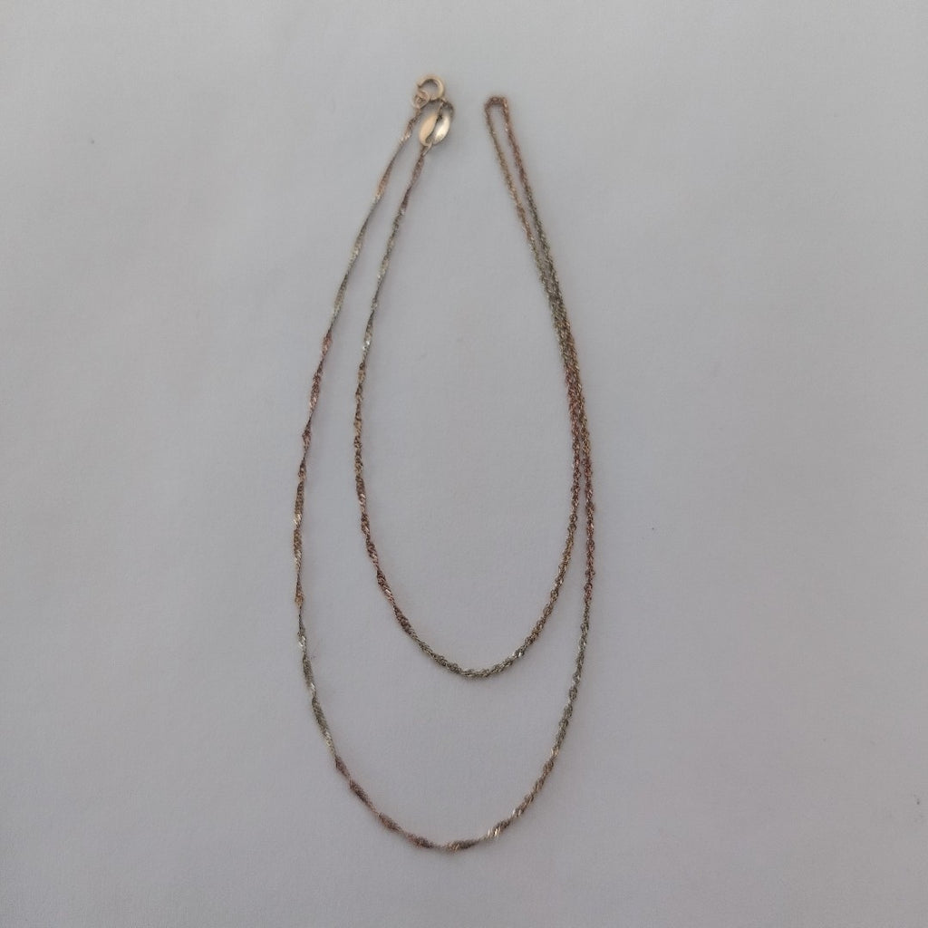 CADENA ORO 10 K 0,80 GRMS (SEMINUEVO)