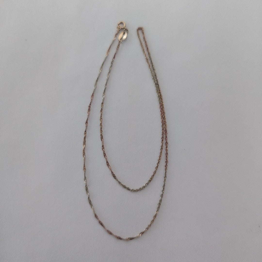 CADENA ORO 10 K 0,80 GRMS (SEMINUEVO)