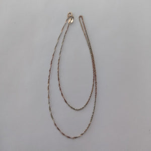 CADENA ORO 10 K 0,80 GRMS (SEMINUEVO)