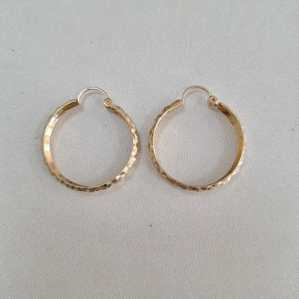 ARRACADAS PAR ORO 10 K 3,00 GRMS (SEMINUEVO)