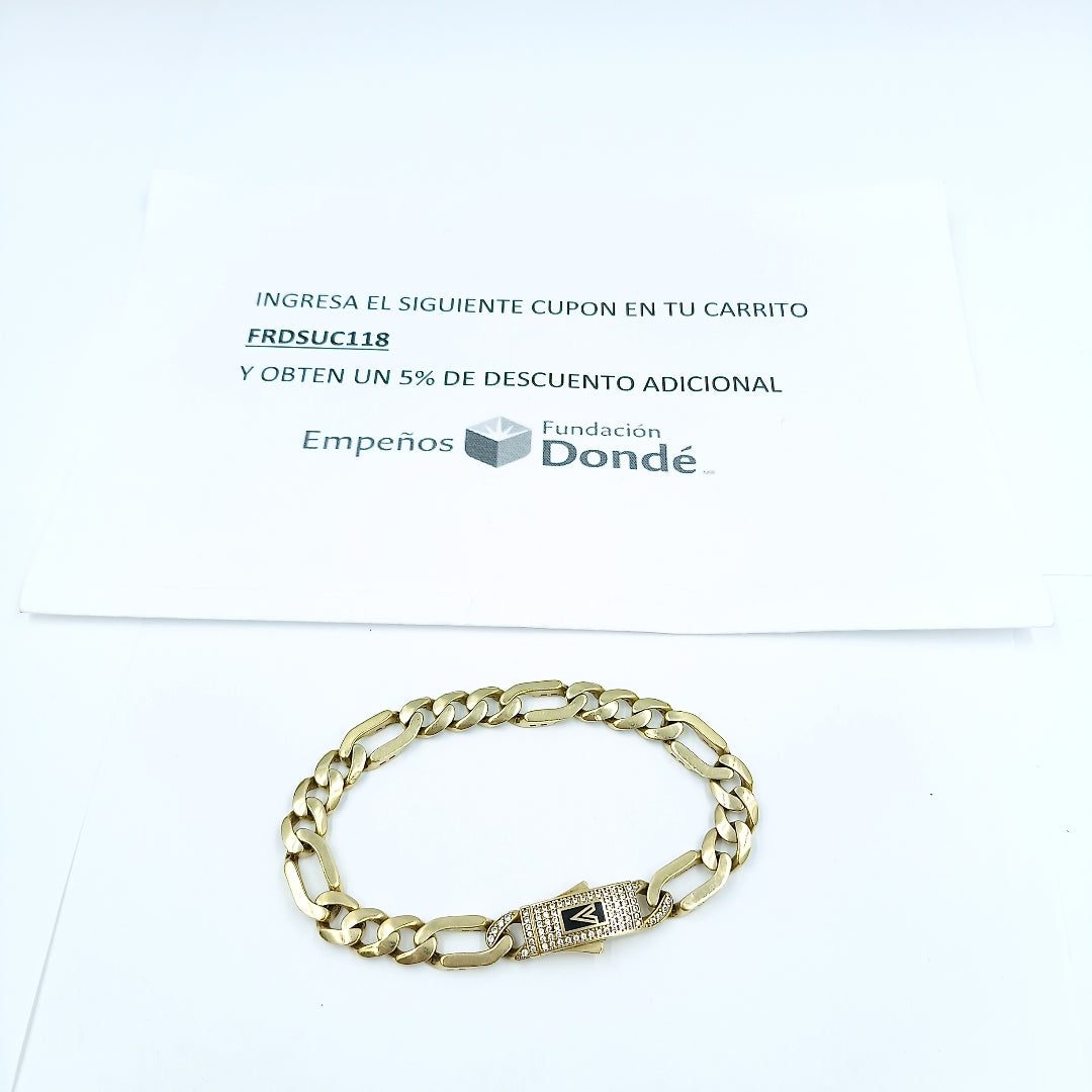 PULSERA ORO 10 K 13.2 GRMS (SEMINUEVO)