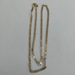 CADENA ORO COMBINADO 14 K 4.8 GRMS (SEMINUEVO)