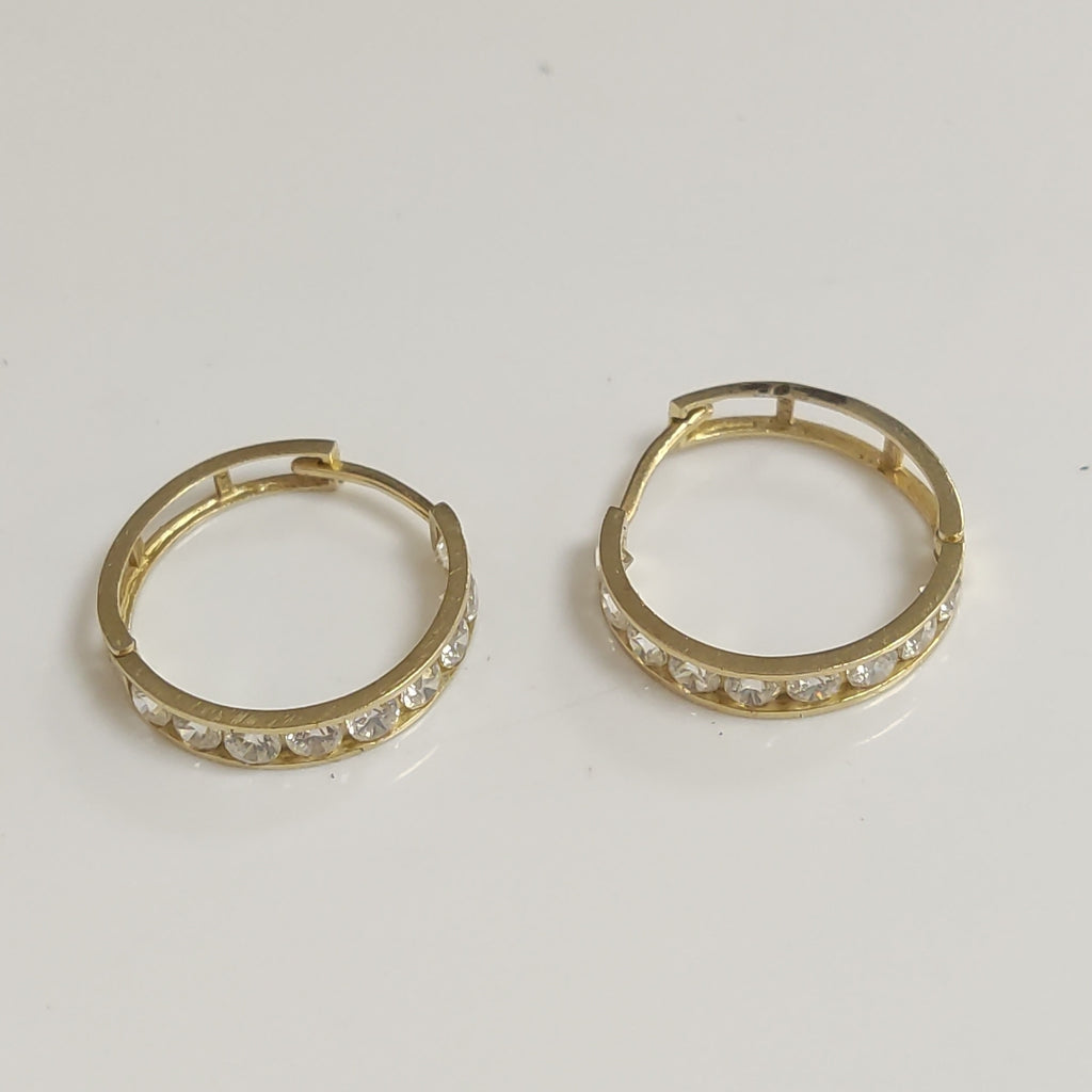 ARRACADAS PAR ORO 10 K 2,50 GRMS (SEMINUEVO)