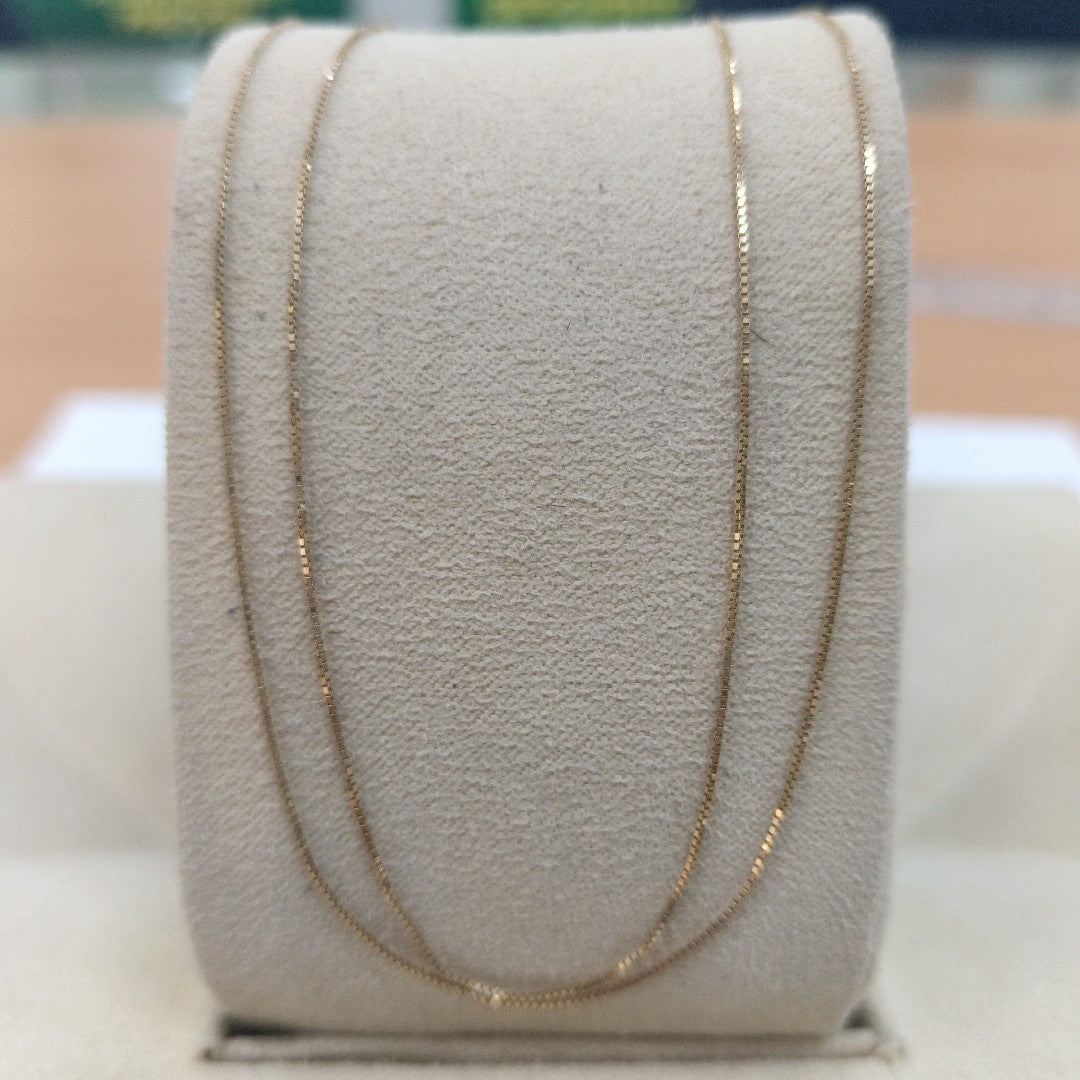 CADENA ORO 14 K 0.9 GRMS (SEMINUEVO)
