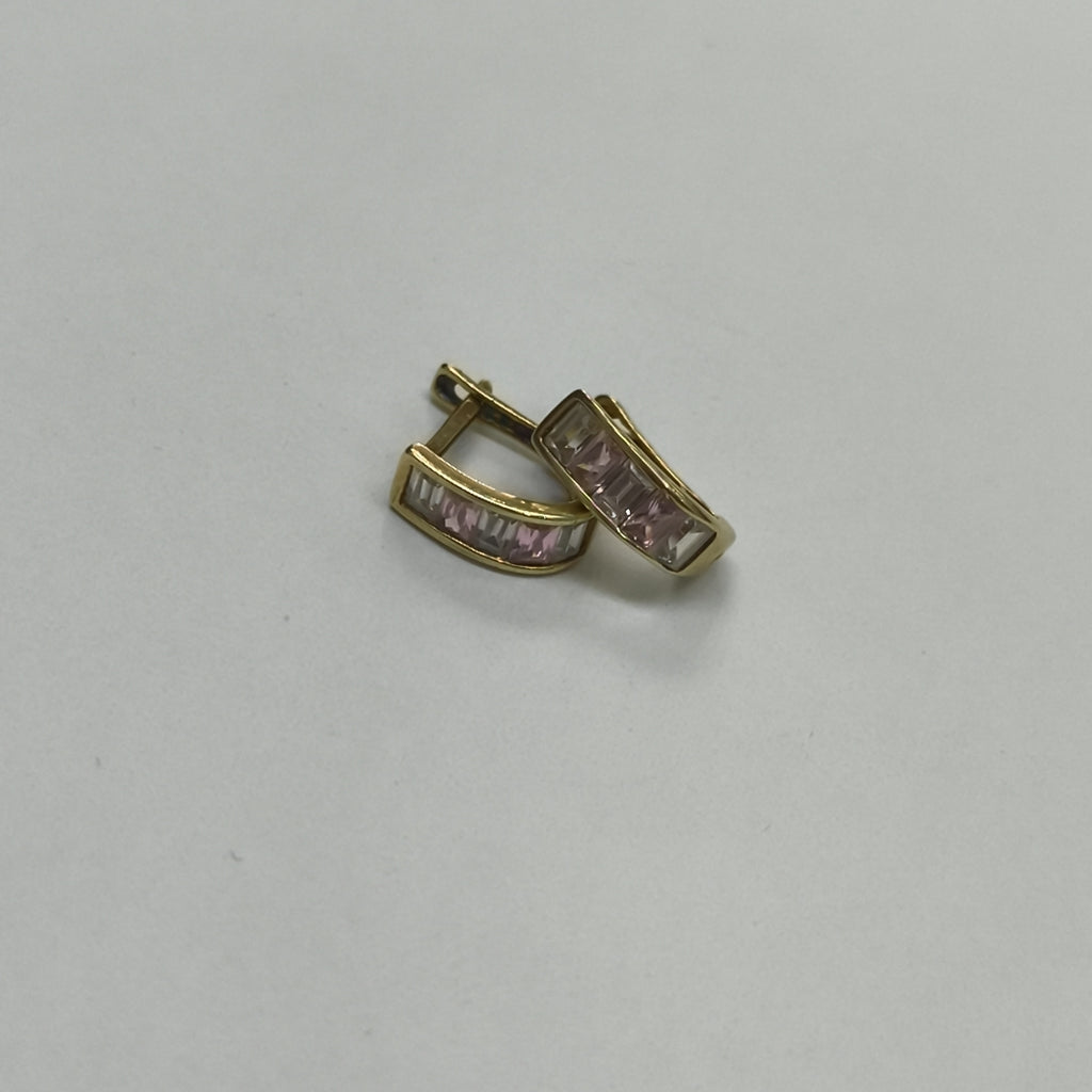ARRACADAS PAR ORO 14 K 1,60 GRMS (SEMINUEVO)