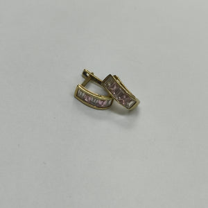ARRACADAS PAR ORO 14 K 1,60 GRMS (SEMINUEVO)