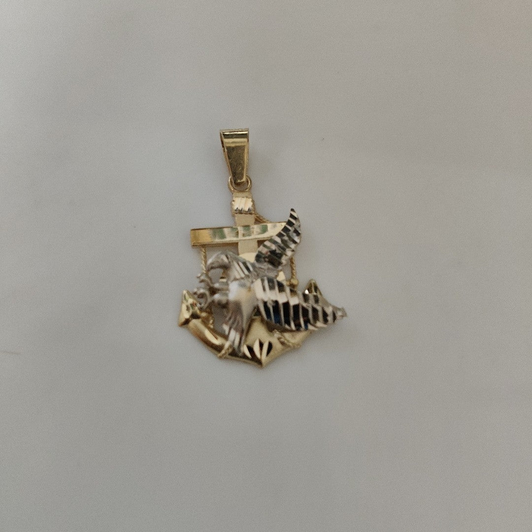 DIJE ORO,ORO COMBINADO 14 K 4,00 GRMS (SEMINUEVO)