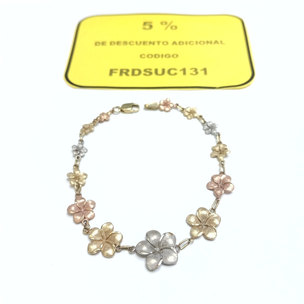 PULSERA ORO,ORO COMBINADO 14 K 5,90 GRMS (SEMINUEVO)